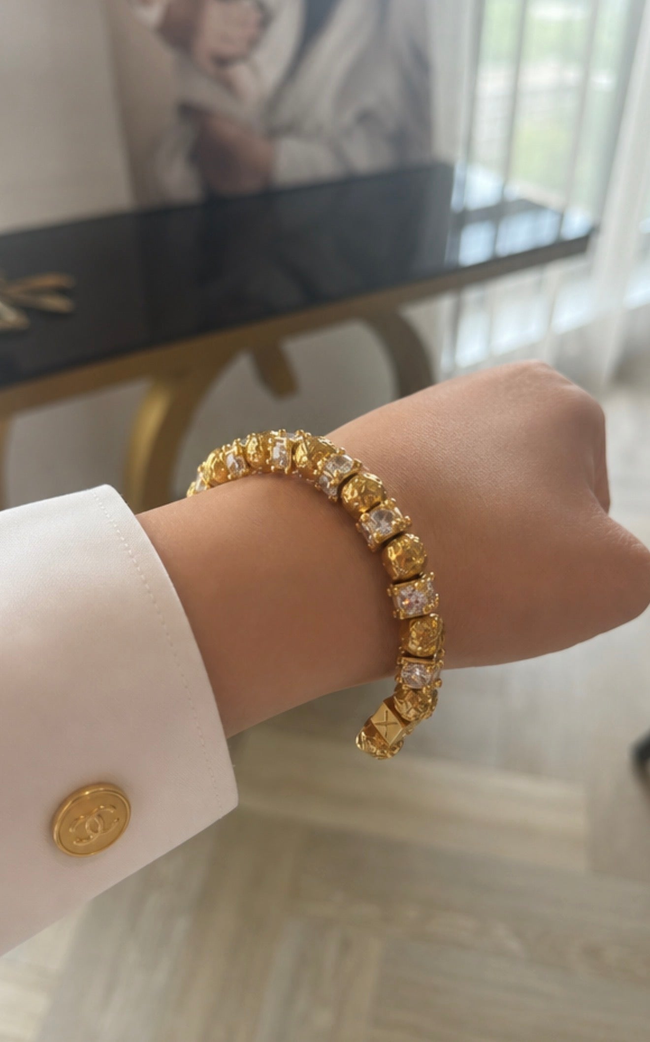 Aurum éclat bangle
