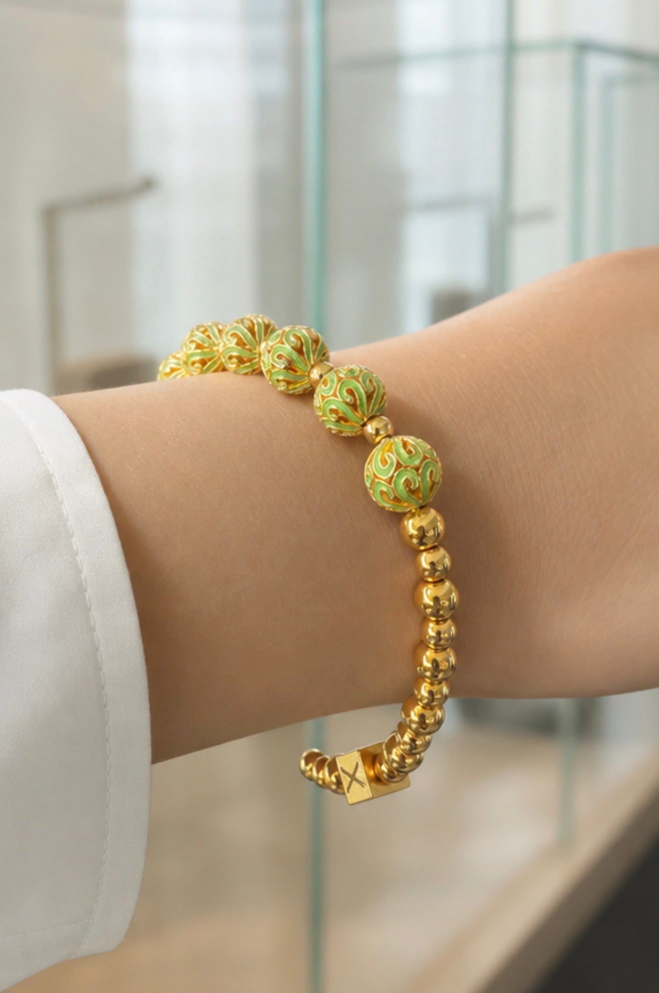 Verde Éclat Bangle