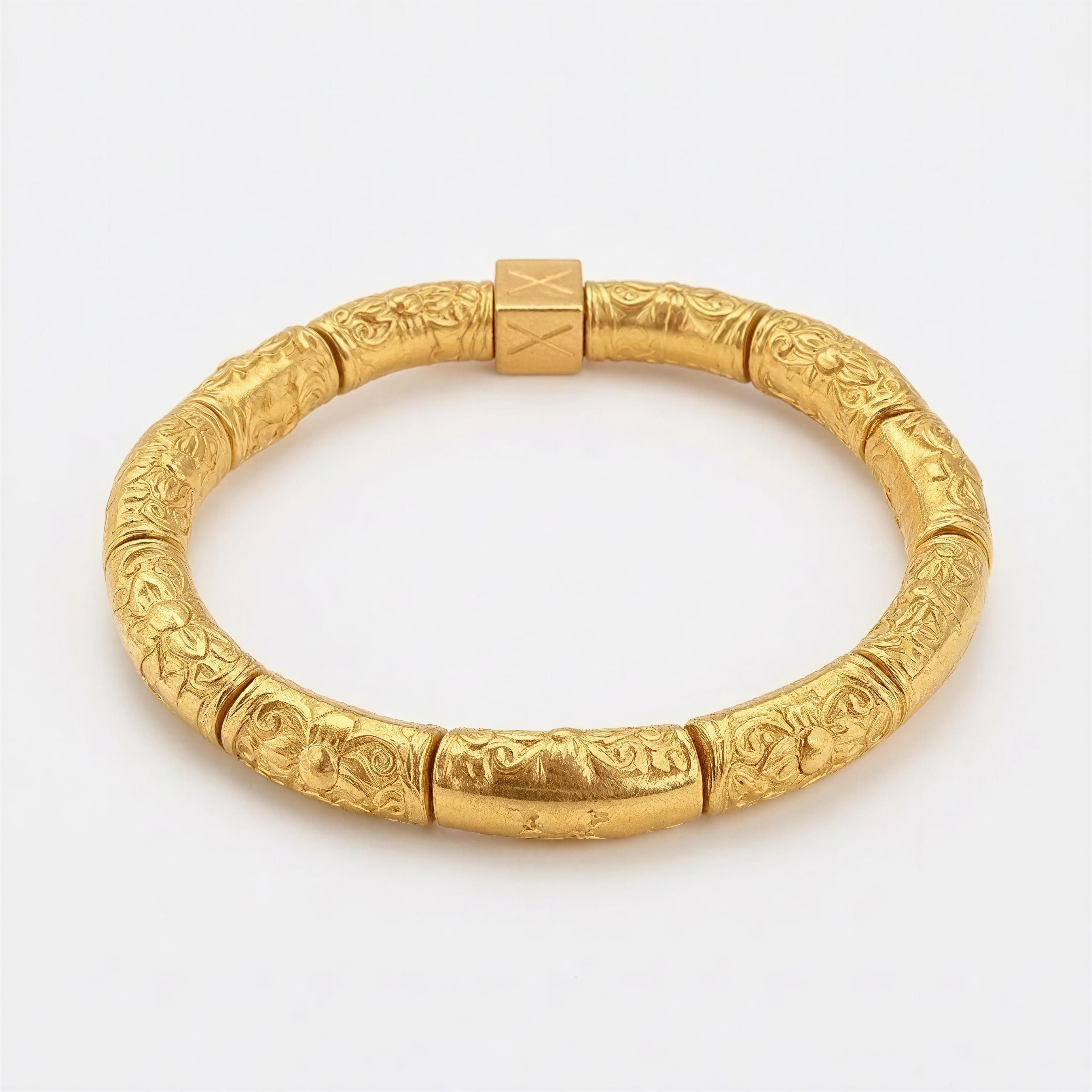 Little Icons Textured Gold