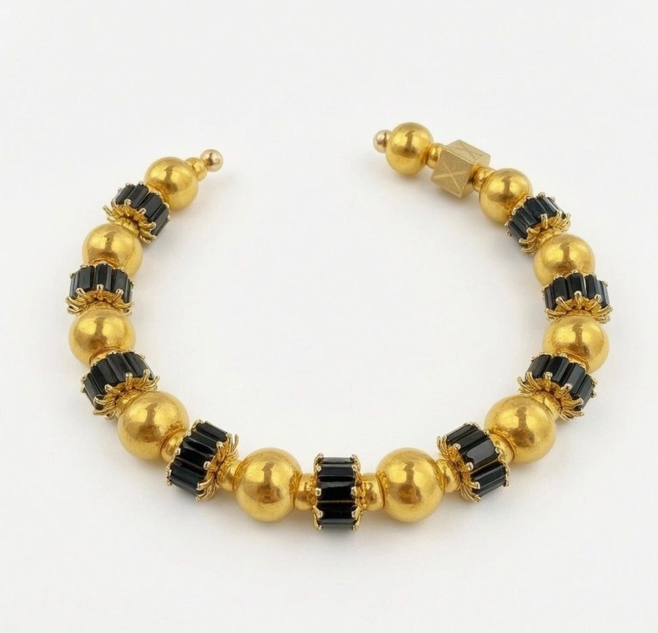 Obsidian Luxe Bangle