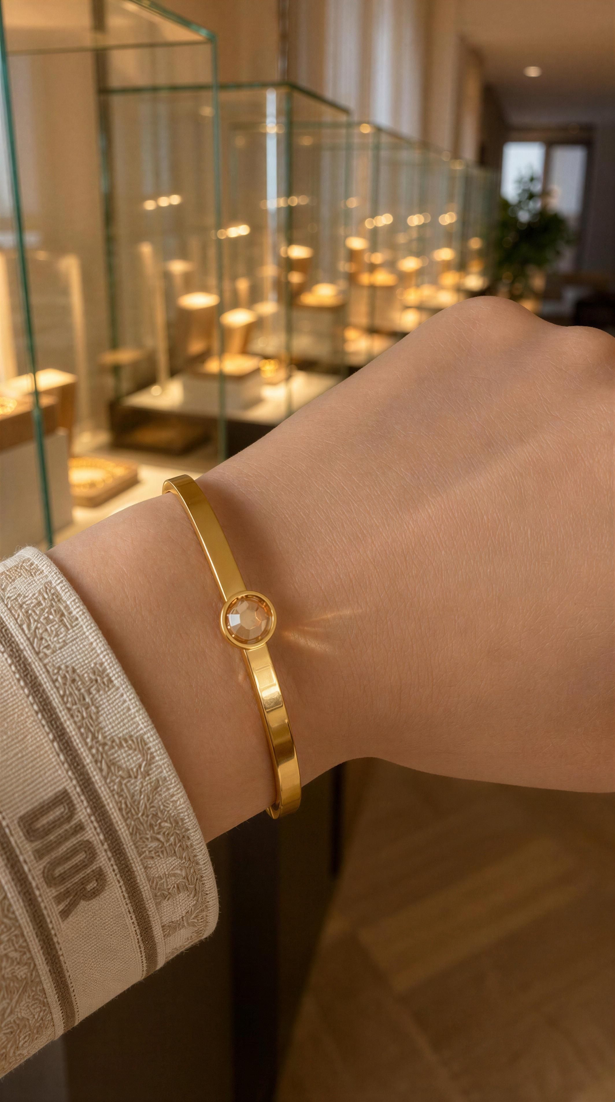 Golden Glow Bangle